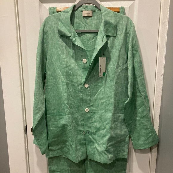 NWT Tom Àdam Batch N.4 Loungewear Set - Green (Small, Generous All Gender Fit) - Picture 2 of 10